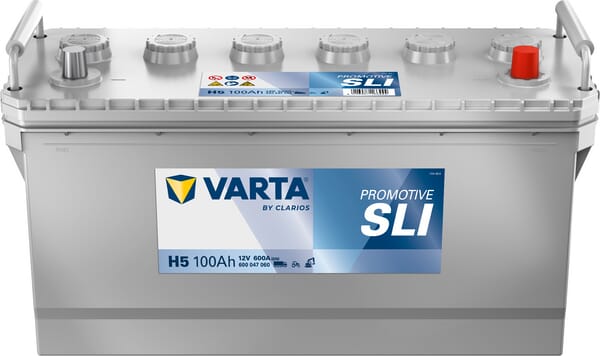 VARTA Batterie 12V 100Ah 600A H5 VARTA Promotive SLI 600047060